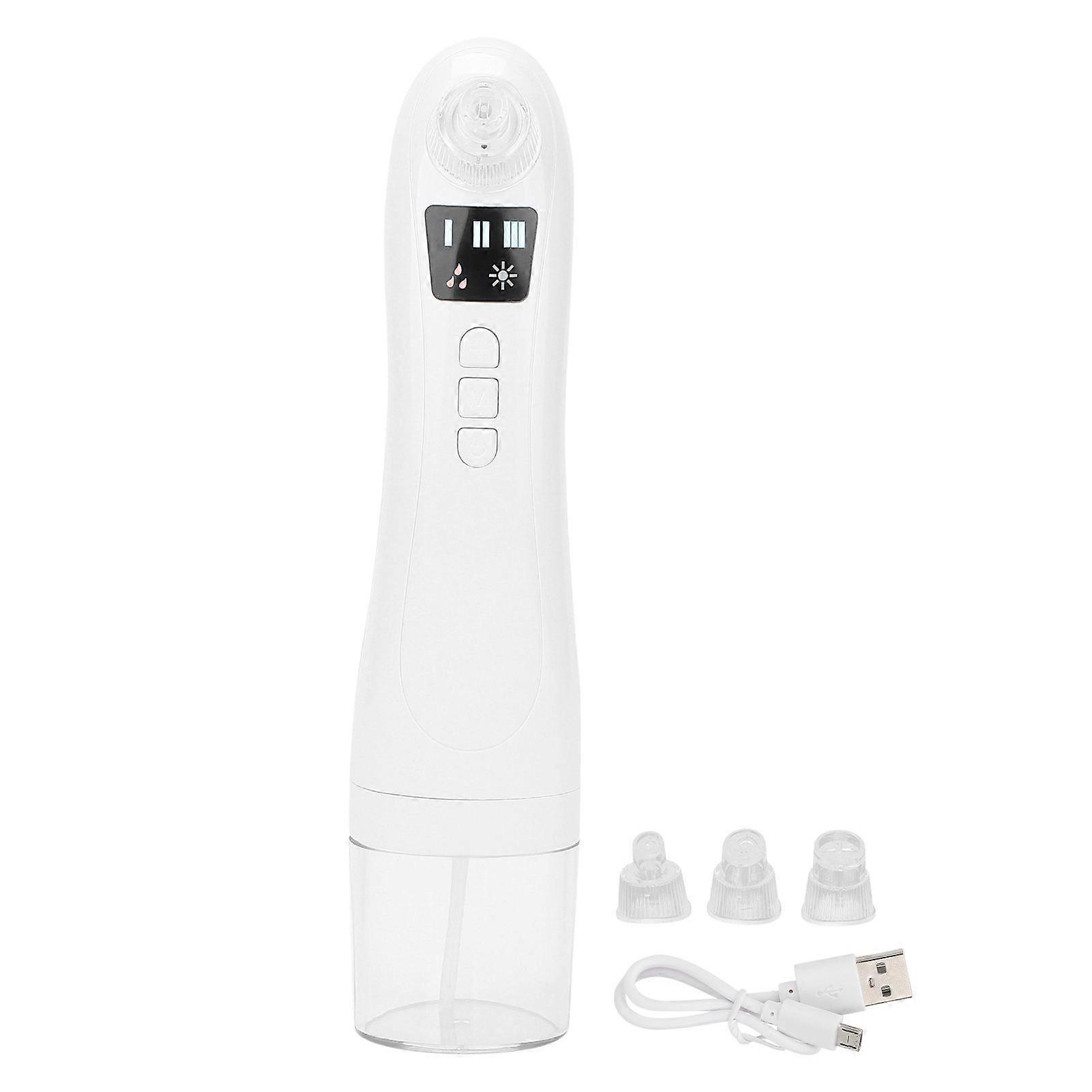 Micro Bubble Facial Pore Cleanser Whitehead Suction Extractor Tool Vacuum Exfoliating Machine