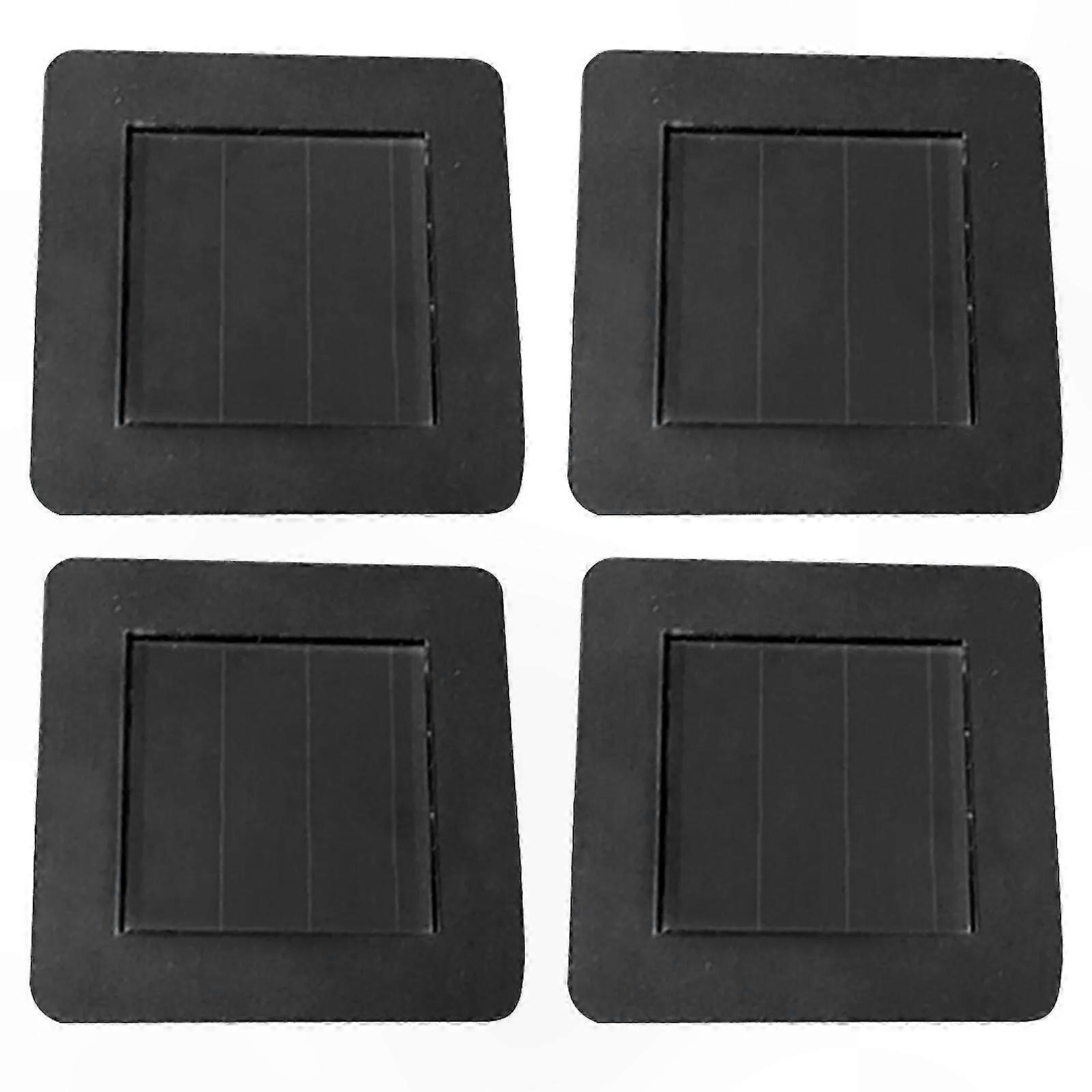 Square Solar Panel Replacement for Garden Lights, 2 or 4 Pack