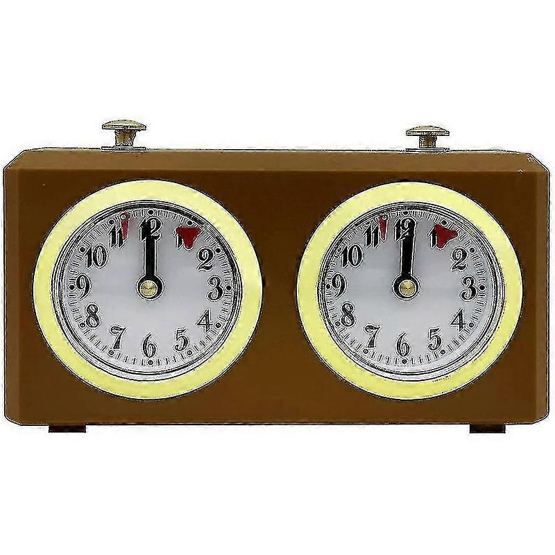 Mechanical Chess Clock Analog For Chess Game Timer Clock Official Clocks Timers No Battery Needed