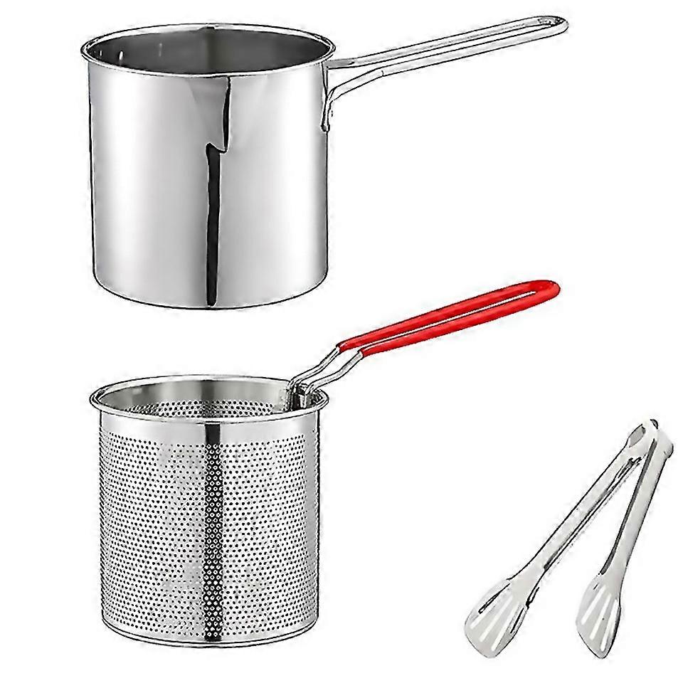 For Deep Frying Pot With Strainer Basket Frying Pot For French Chicken