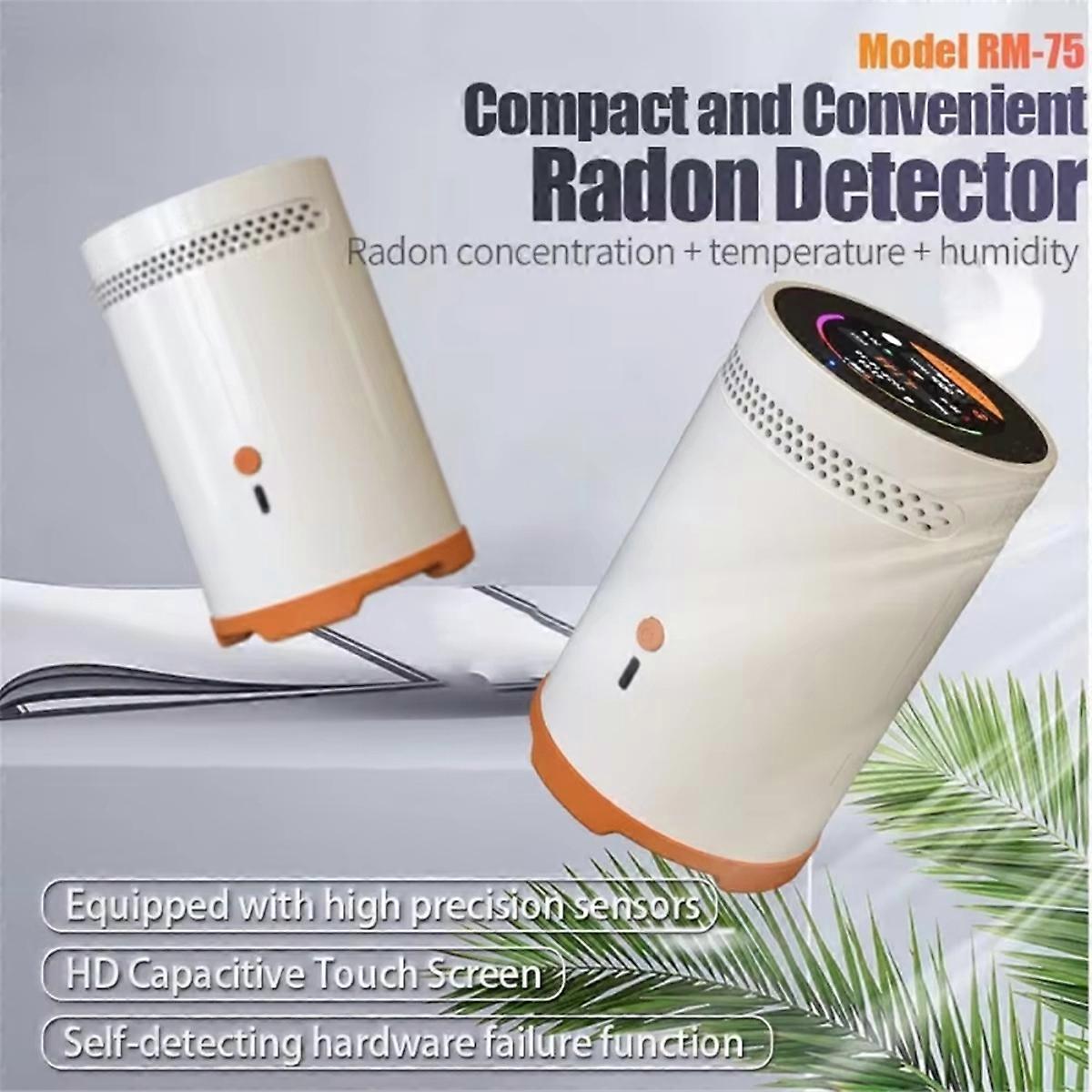 RM-75 Radon Detector Air Quality Gas Monitor