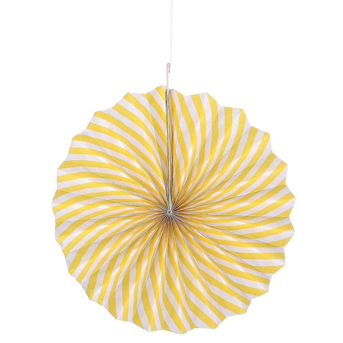 DIY Paper Fans Paper Flowers Fan for Party Decoration 6Pcs Assorted Color