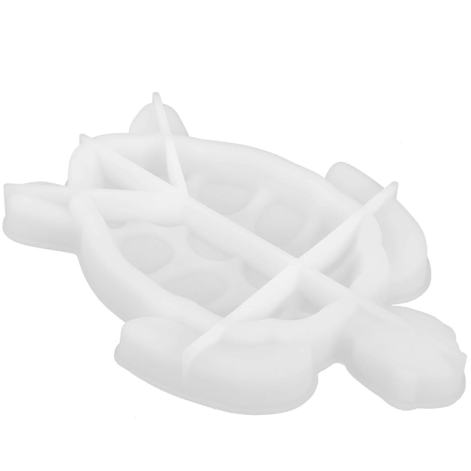 Silicone Tray Mold Turtle Shape for DIY Projects 5Pcs Set