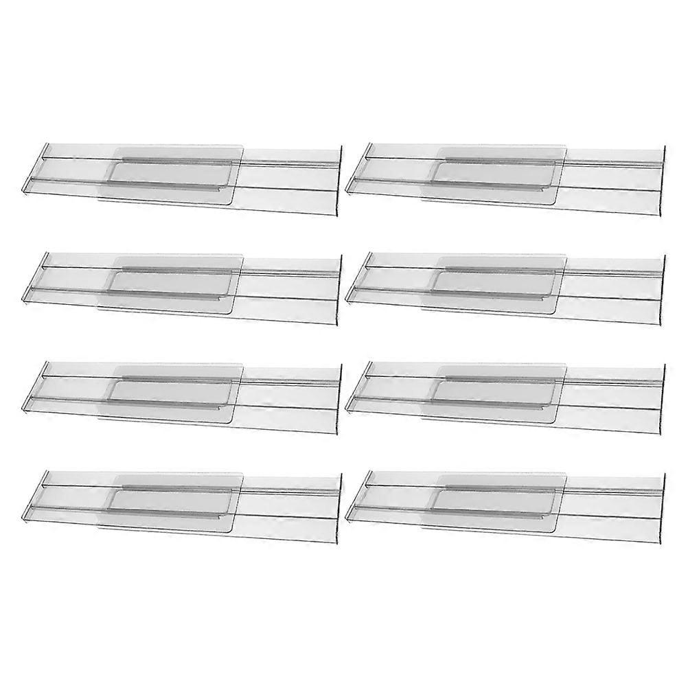 Clear Adjustable Drawer Dividers Organizer for Socks and Underwear 16Pcs