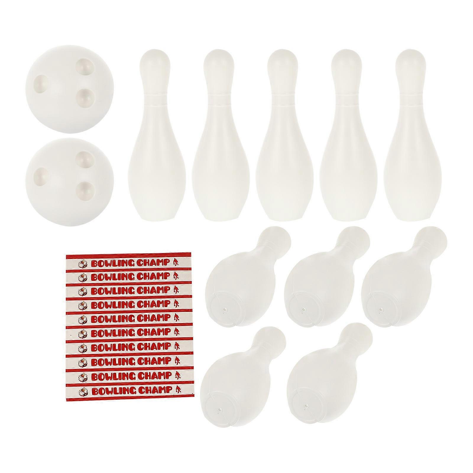 Bowling Toy Safe Plastic Bowling Game for Kids Educational Kit 1Set