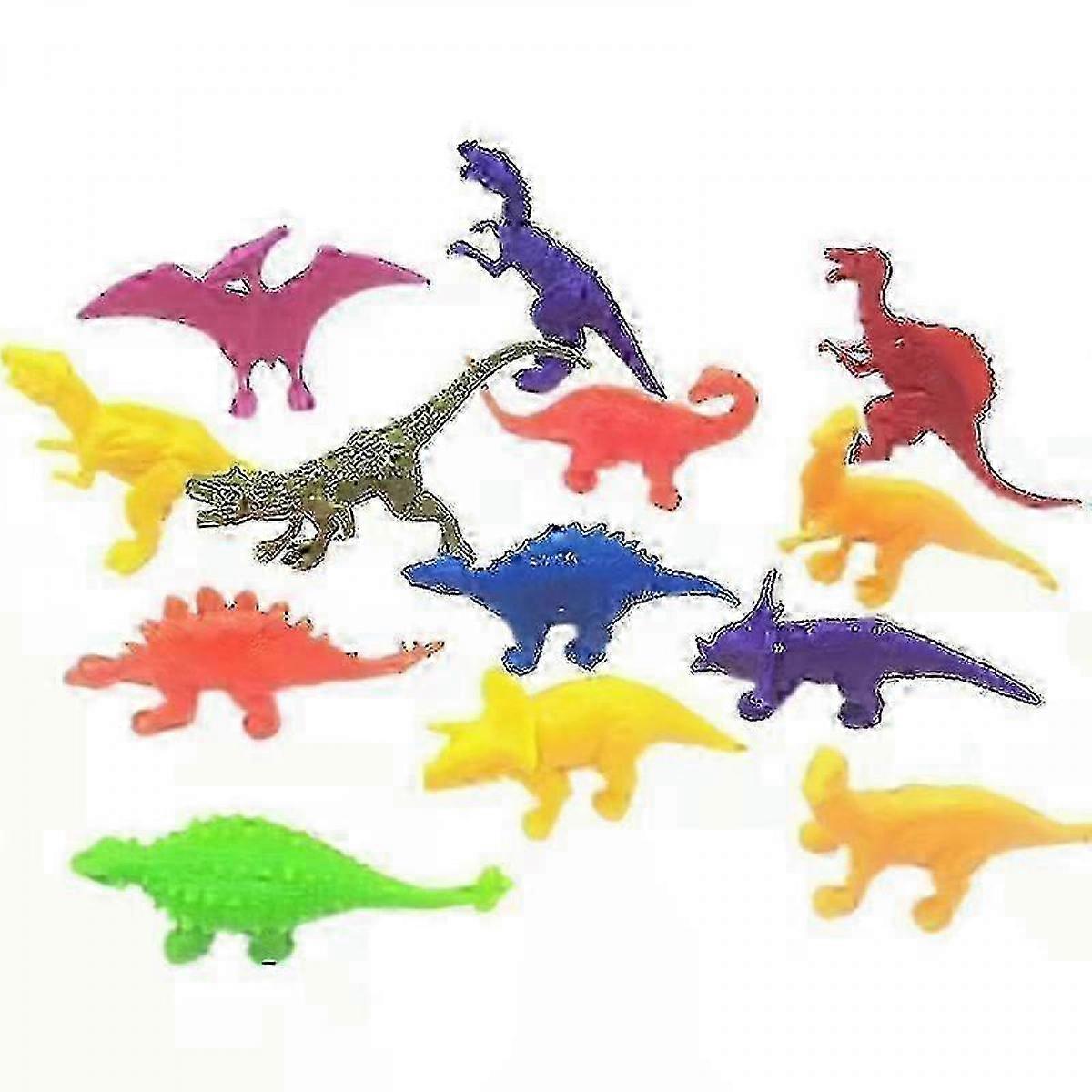 20-Piece Realistic Mini Dinosaur Models, Suitable for Various Playsets