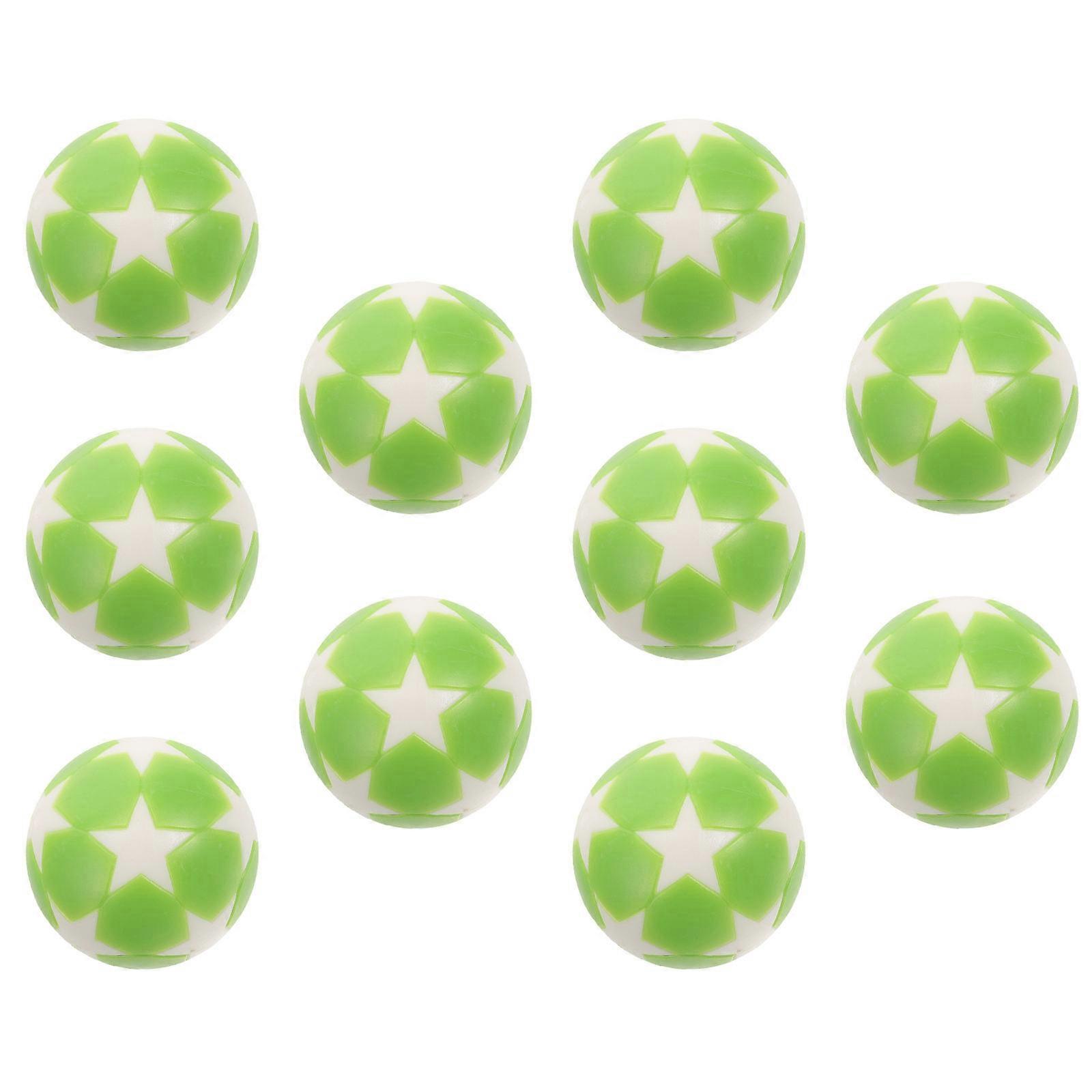 Table Soccer Balls 50 Pcs Light Green Spherical Balls Ideal For Football Birthday Decorations Indoor Games Used For Art Projects