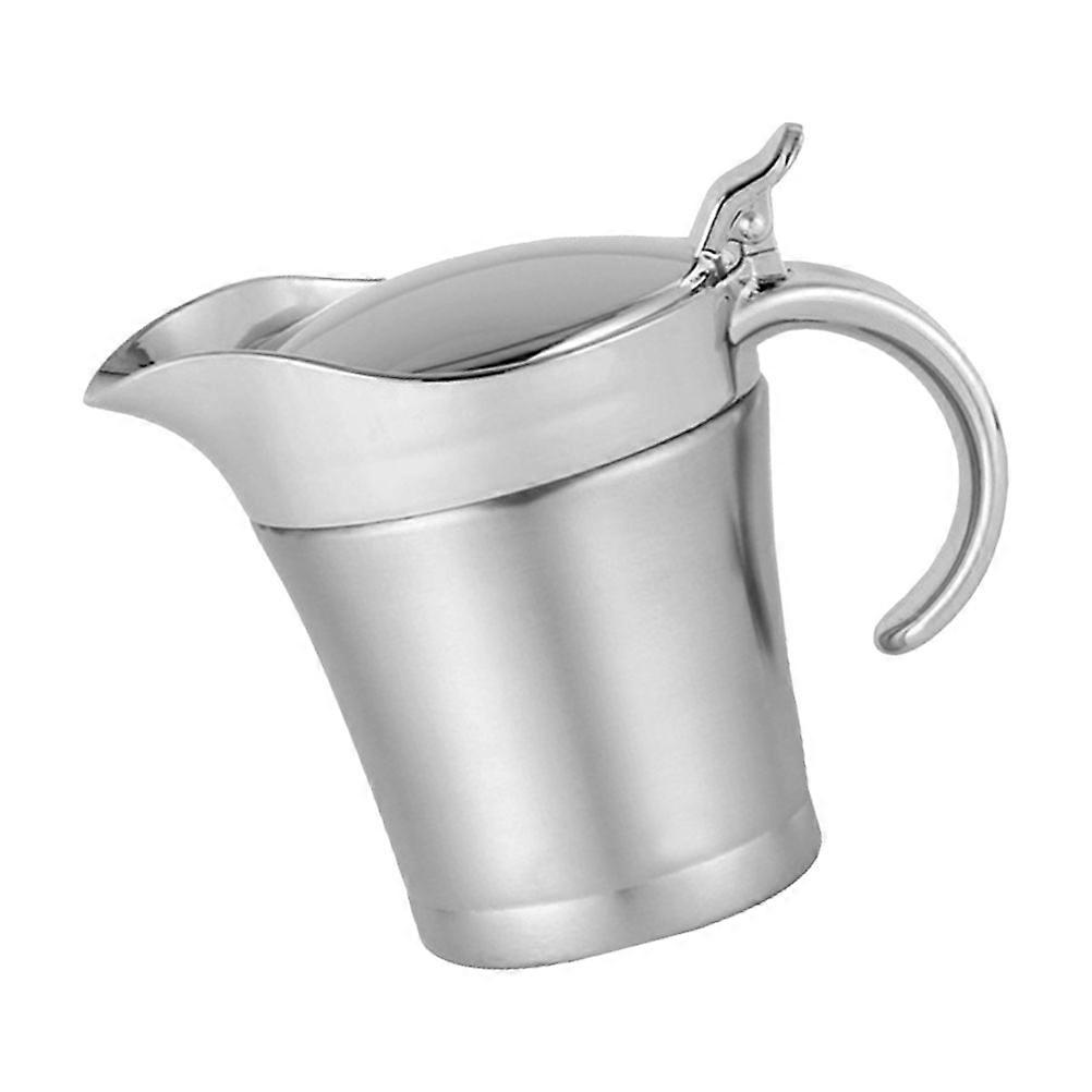 Practical Gravy Boat Liquid Storage Container For Kitchen Use 13.2X12.7cm High Temperature Resistance 2Pcs
