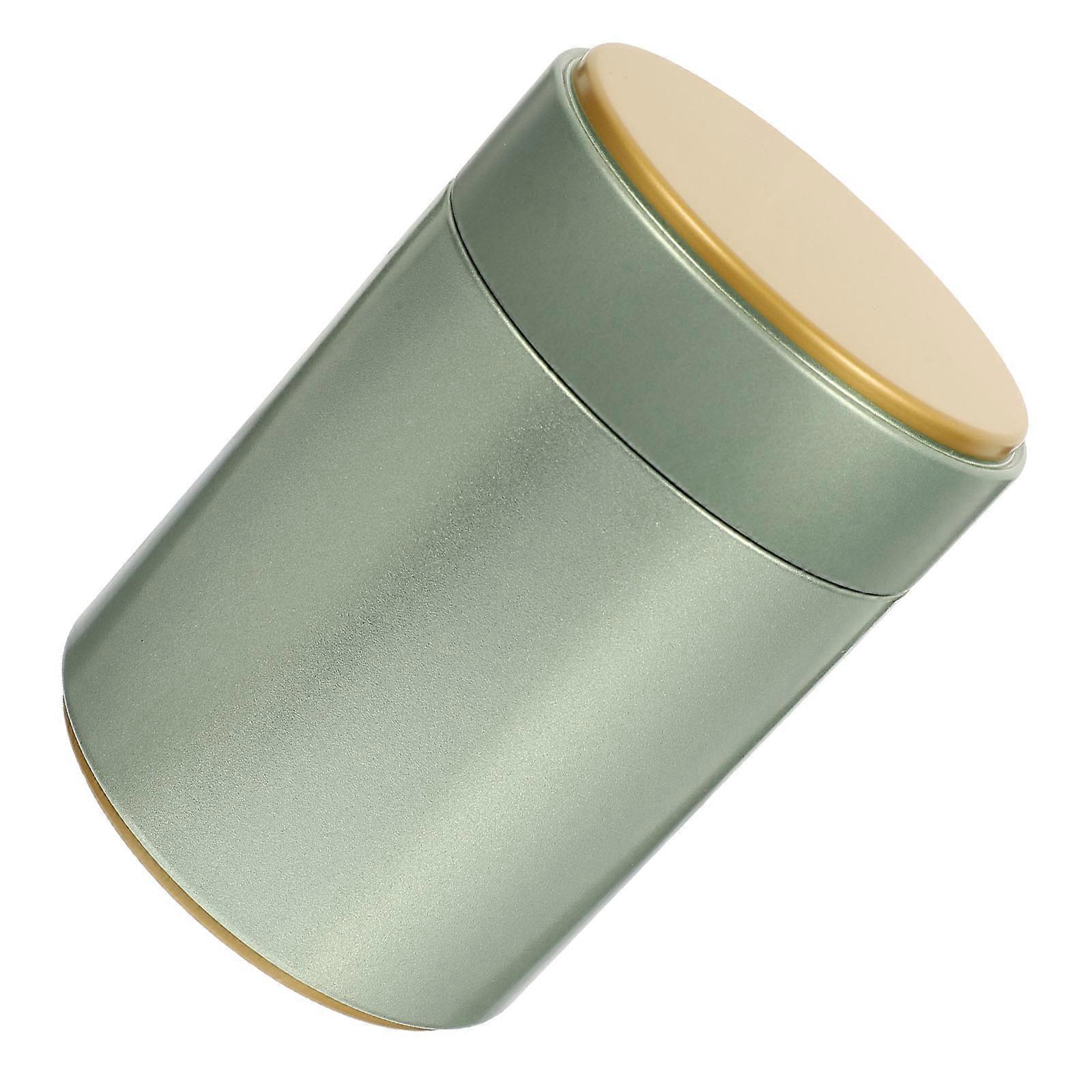 Airtight Lid Tea Canister for Moisture-Proof Storage 2Pcs Decorative