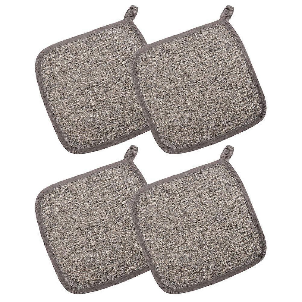 16Pcs Grey Hand Towels for Bathroom Use Facial