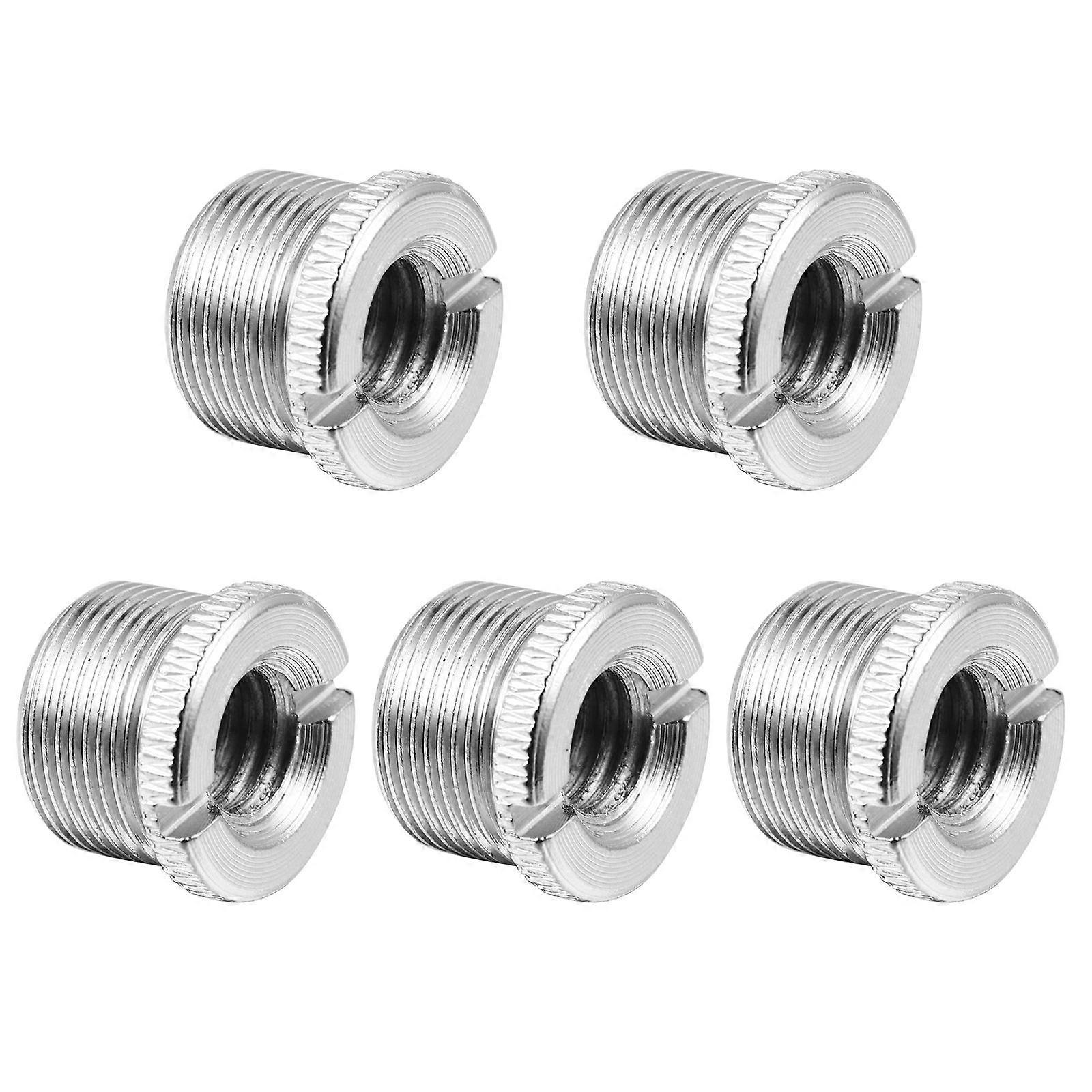Microphone Thread Adapter Screw Adapter for Micphone 5Pcs