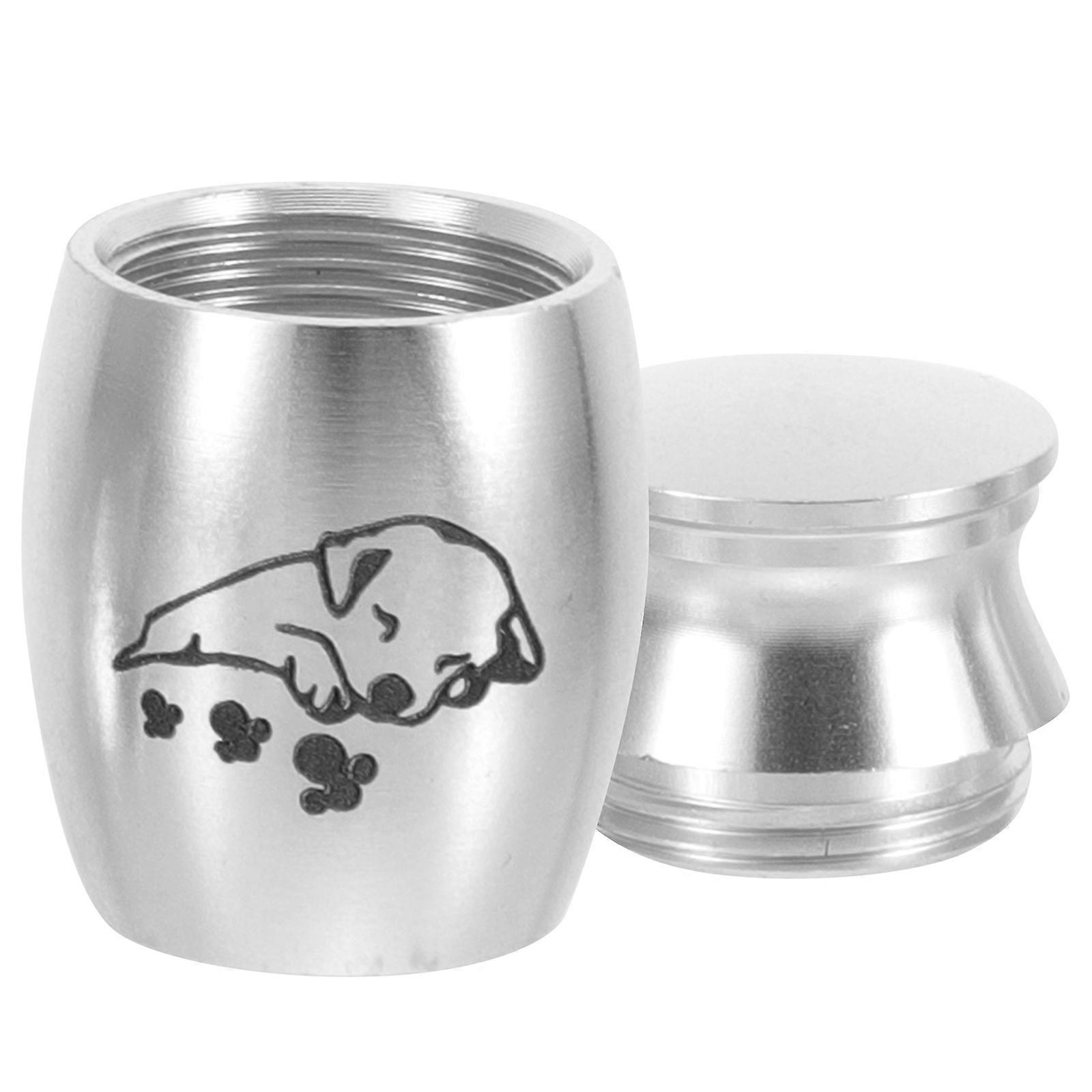 Alloy Pet Cremation Urns 3Pcs Metal Urns for Dog and Cat Ashes