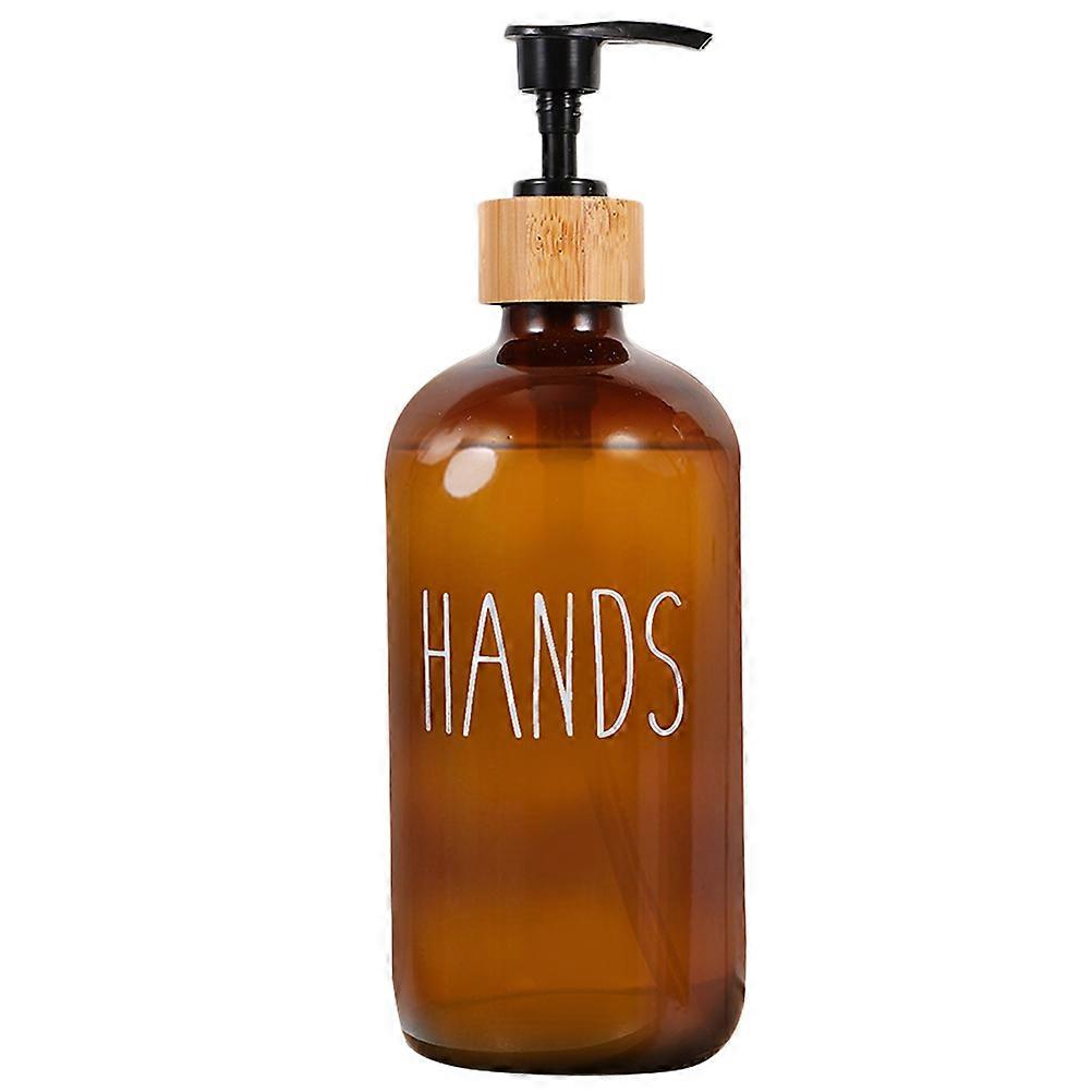 Shampoo Dispenser Pump Bottle Glass for Spraying 5Pcs Set