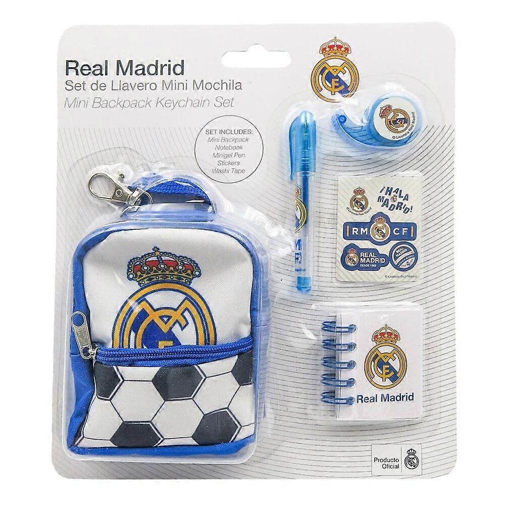 Real Madrid Mini Backpack Set with Stationery