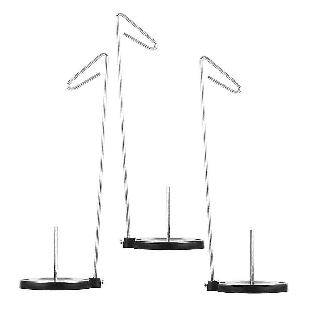 3Pcs Creative Cone Sewing Machine Thread Organizer Multi Color Holder For Embroidery Tasks Durable Functionality