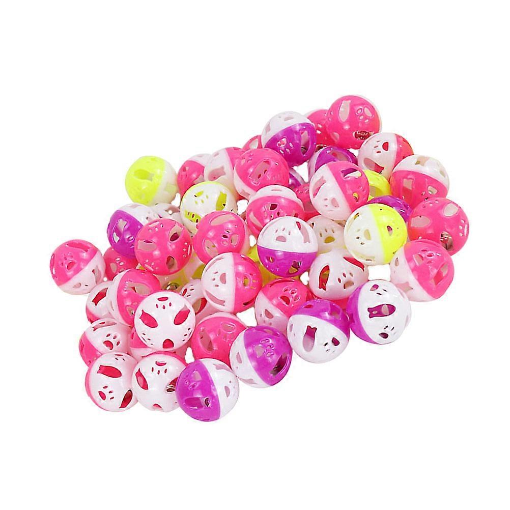 Kitten Ball Toy with Bell for Hunting Instinct Stimulation 120Pcs