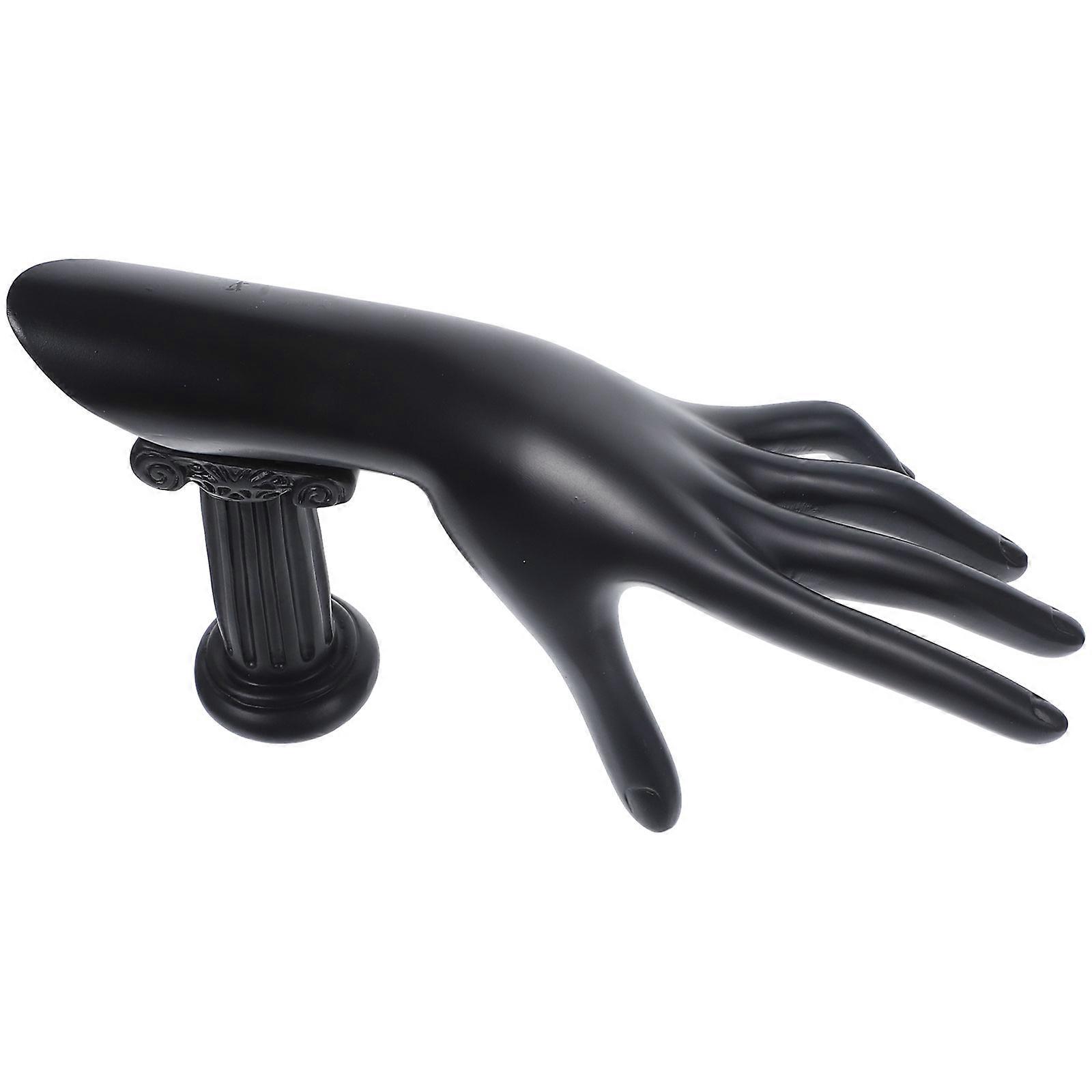 Jewelry Ring Display Rack Hand Modeling Stand For Rings And Bracelets 2Pcs Three-Dimensional Black