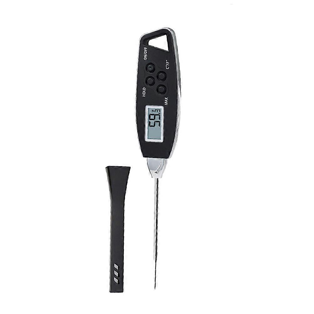 Thermometer Meat Thermometer for Cooking 2Pcs Black
