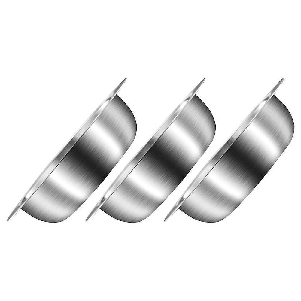 Salad Dressing Container Stainless Steel Small Sauce Cups for Storage 9Pcs