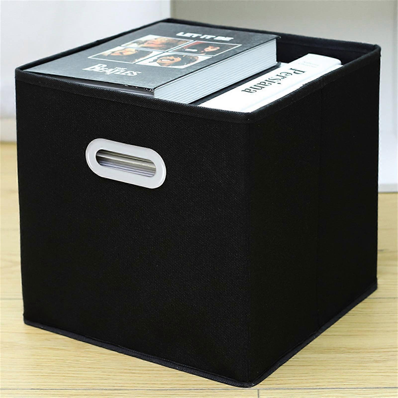 Clearance! iZZZHH Storage Foldable Cube Organizer Fabric Drawer Set Of Beige