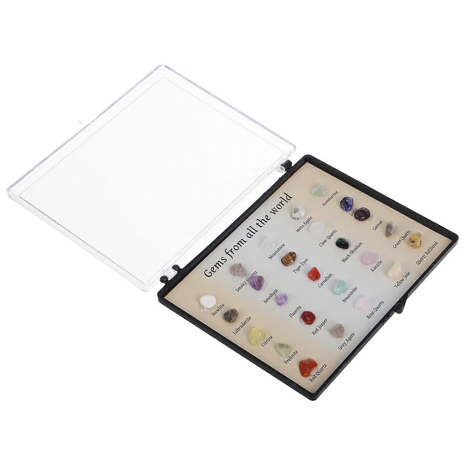 Student Geology Kit Rock and Crystal Collection Box 2Sets