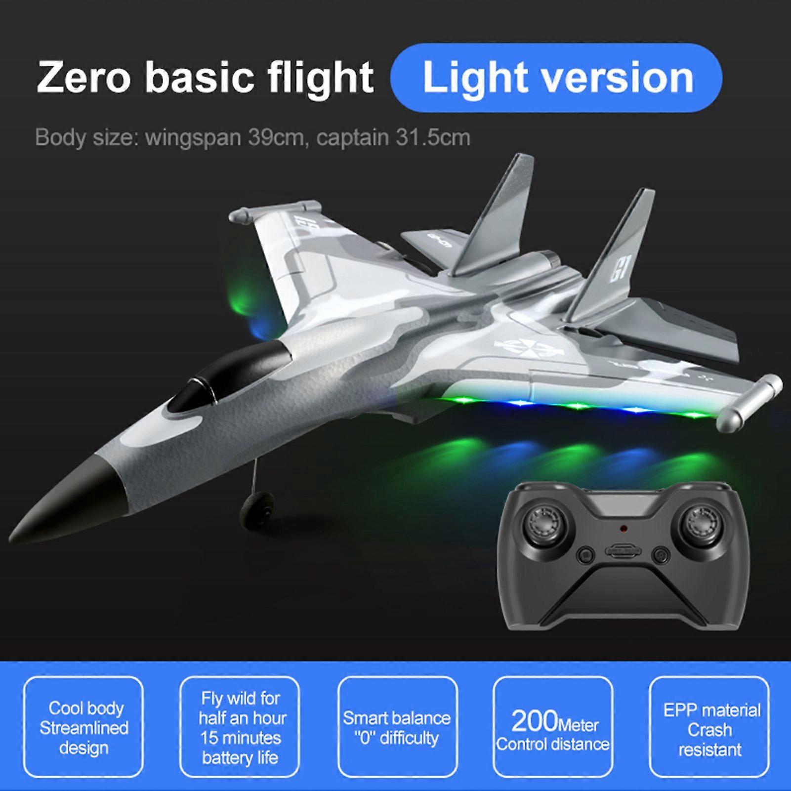 2.4GHz RC Airplane Lightweight 4CH 3.7V 1000mAh Remote Control Airplane