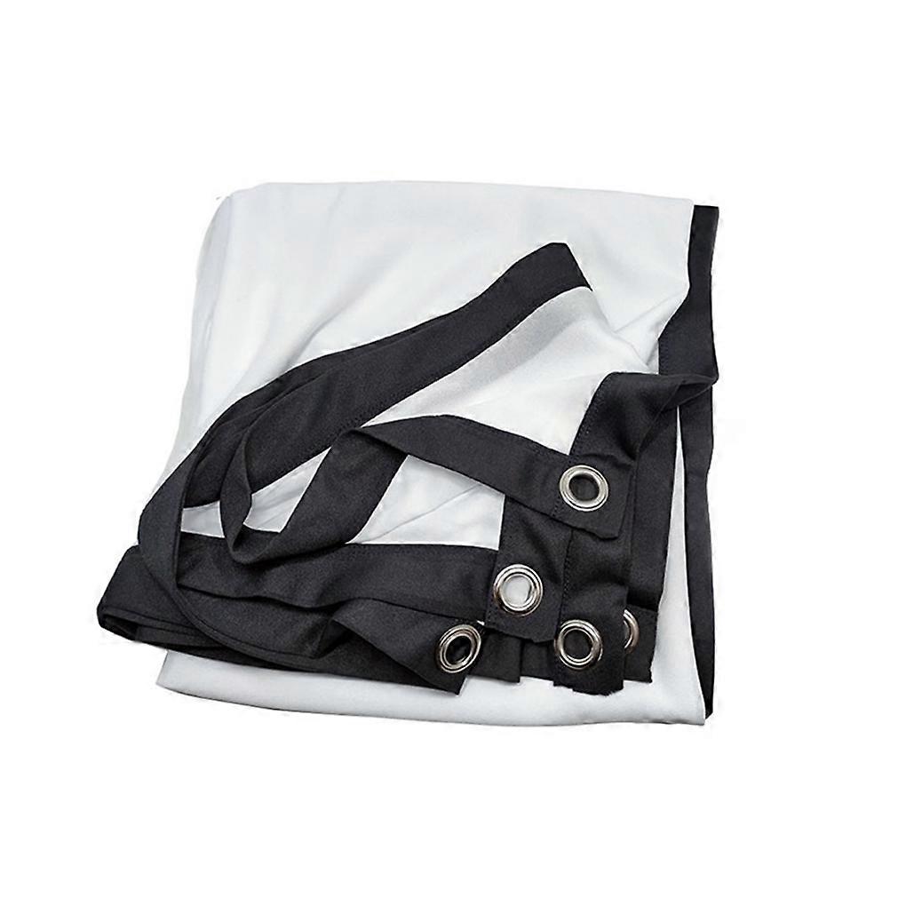 Polyester Projector Screen Foldable 16:9 Office Projecting Screens Part