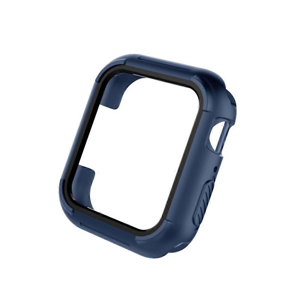 Tpu Watch Case Protective Case Compatible for Watch Series 4 Dark Blue