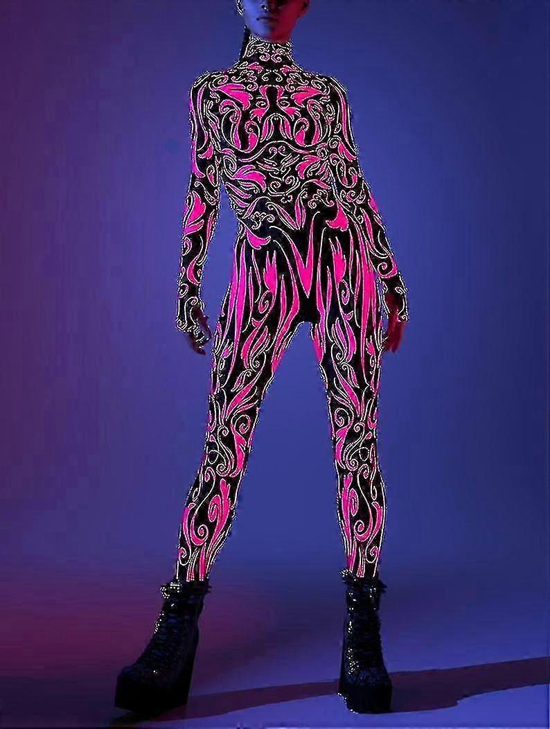 ネオンコスチューム、UVライトセットコスチューム、フェスティバルコスチューム、UVライトセットコスチューム、レイブダンサーコスチューム、サイケデリックコスチューム、バーニングマン服
