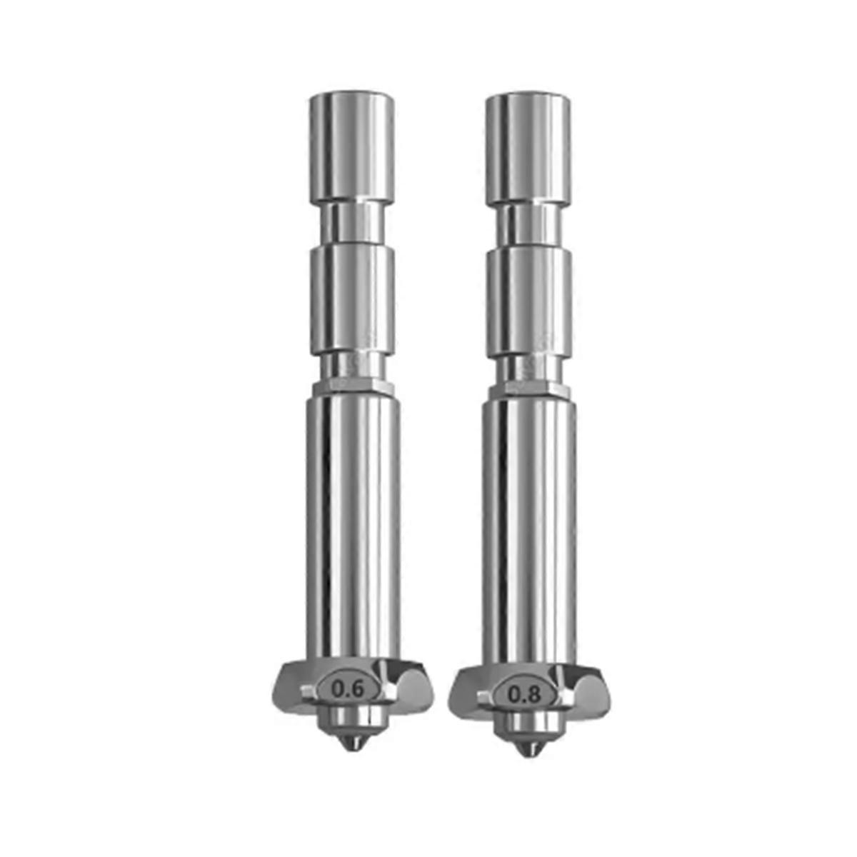 2PC for 3 Max Nozzle 3 Max Combo Quick Swap Nozzle Hardened Steel 0.6/0.8mm 3 Max Accessories