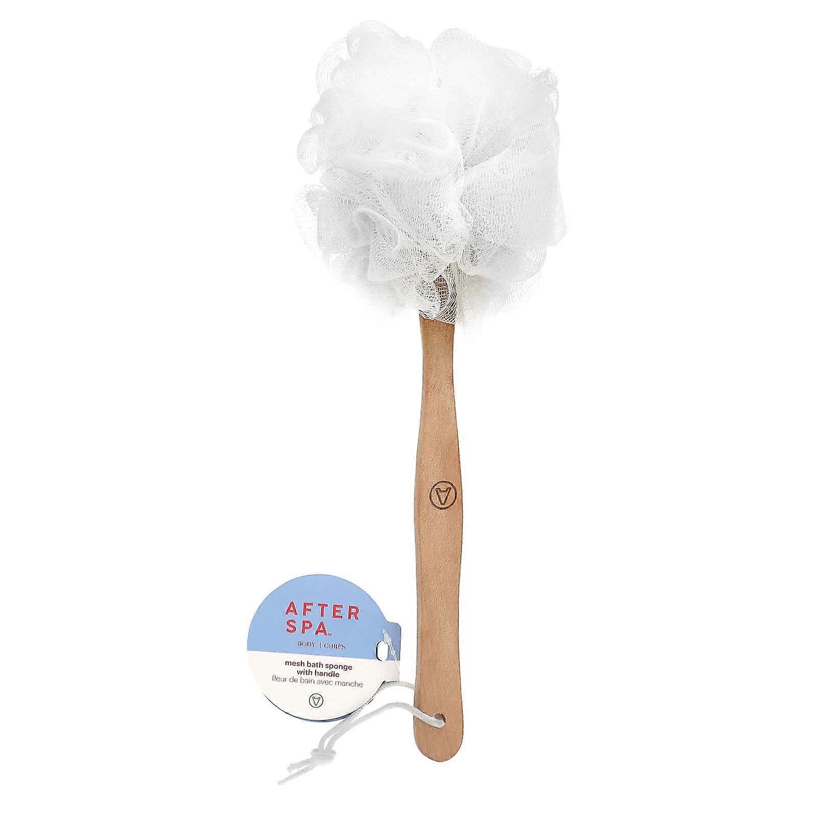 Mesh Bath Sponge with Handle, 1 Sponge