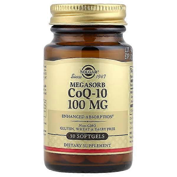 Solgar, Megasorb CoQ-10 , 100 mg, 30 Softgels