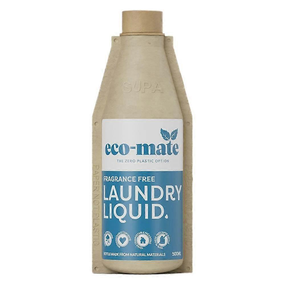 Eco-Mate Fragrance Free Non-Bio Laundry Liquid 500ml