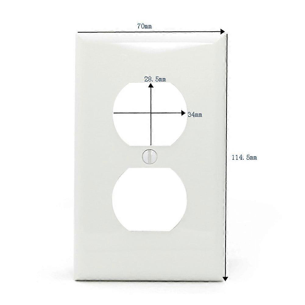Outlet Covers Wall Plates,Standard Size Duplex Outlet Covers