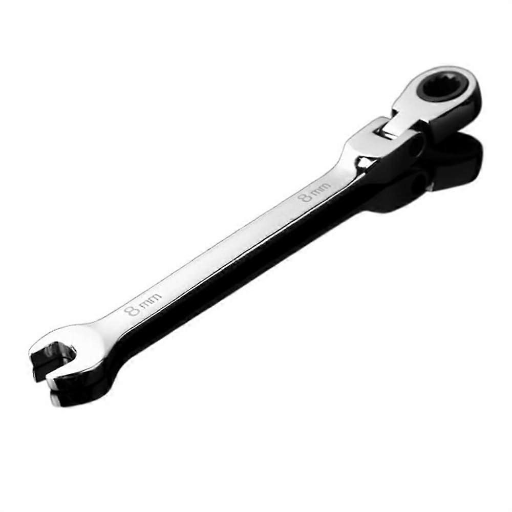 Spanner Sets 1 Pc Flexible Head Combination Ratchet Wrench DualUse Ratchet Tools 23mm