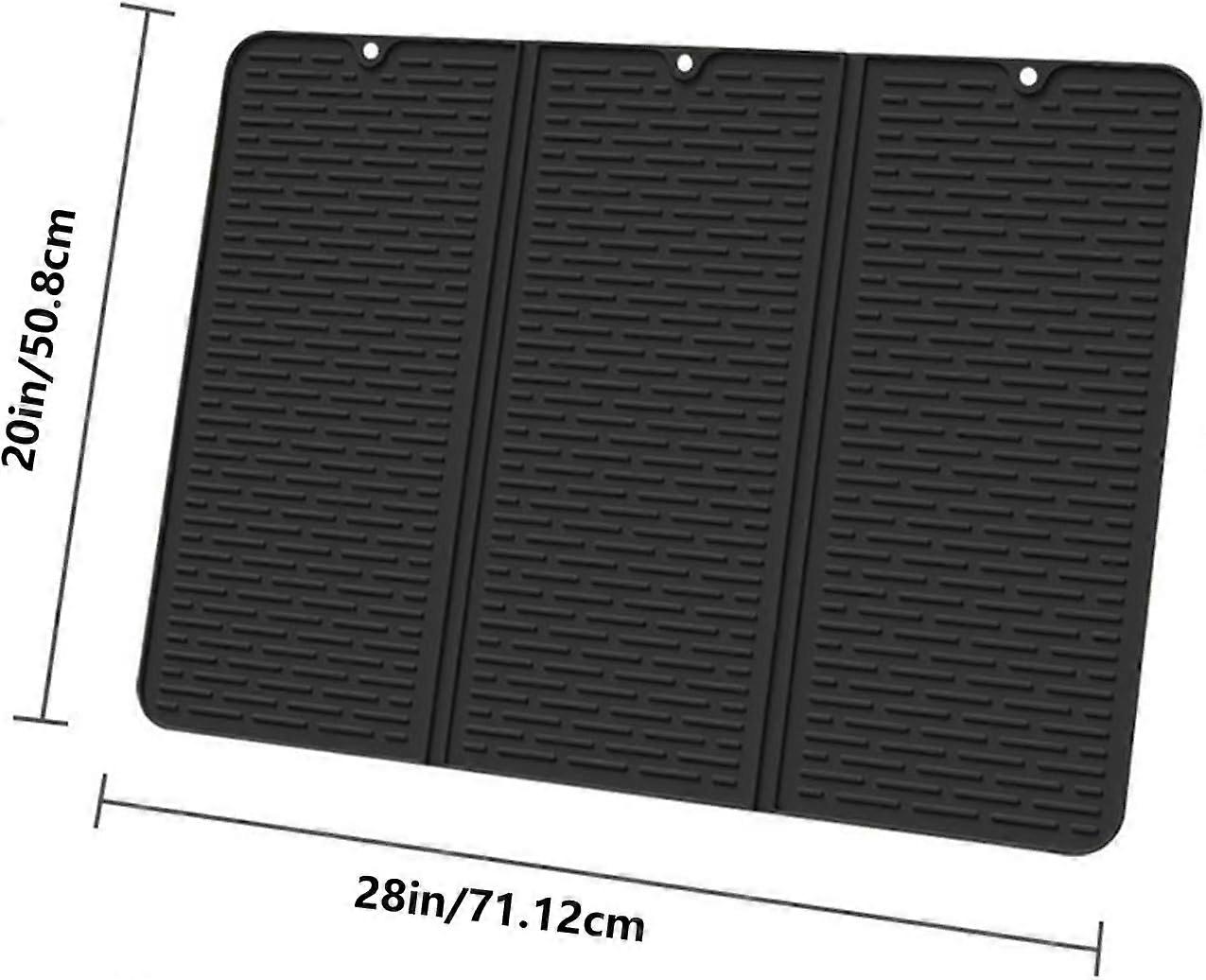 Stove Cover Protector Pad 28x20x7.87 In, Induction Cooktop Protector, Enhanced Airflow Design, Hot Pot Stability