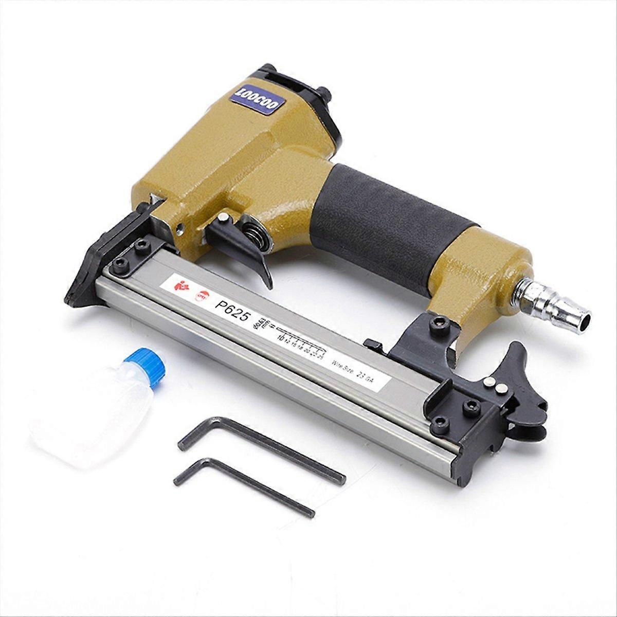 P625 Air Pin Nailer 23Ga Μικρό καρφί στερέωσης για έπιπλα Ξύλινη σανίδα Πνευματικό καρφωτικό καρφίτσας Εργαλείο εγκατάστασης βάσης