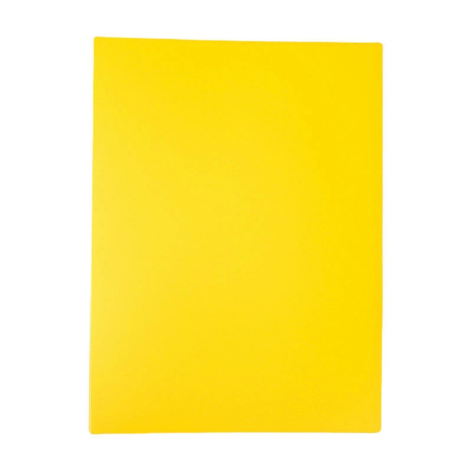 A2 A 3 4K Display Book Folder with Sleeves Presentation Folders Project Folder Storage Art Folder for Painting Artwork Yellow A4 20 pages 25-26