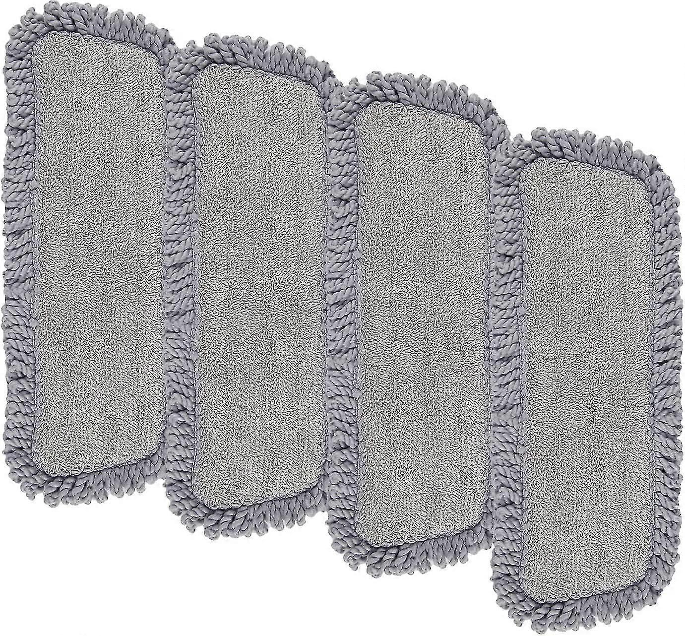 Microfiber Spray Mop Pads Replacement Head For Wet Dry Dust Mop, Reusable Washable Mop