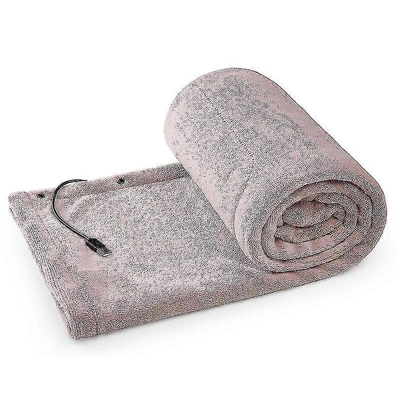 Usb Rechargeable Electric Heating Pad Heated Throw Blanket Shawl Fast-heating