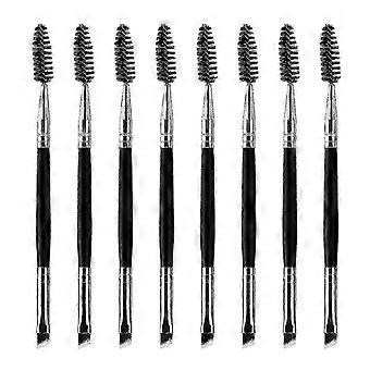 Eyebrow Brush Dual Ended 2 In 1 Angled Eyebrow Brush And Spoolie Brush Mini Gift Hr