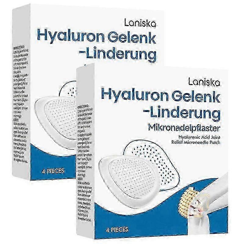 Hyaluron Joint Relief Microneedles Patch Convenient Easy to Use Microneedles Patch for Elderly Active Adults