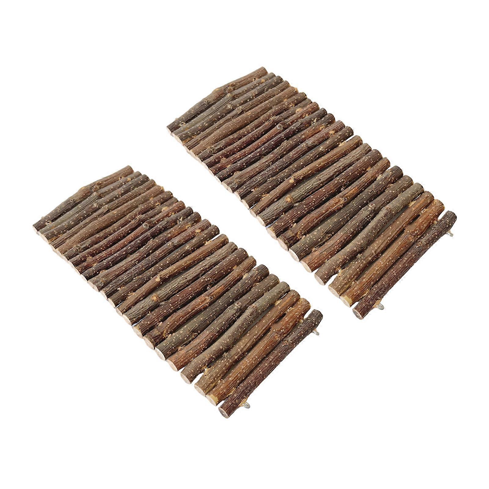 Hamster Bridge Stair Rabbit Toy Resting Bridge for Hamster for Guinea Pigs, Gerbils Molar Toy Bridge Multicolor