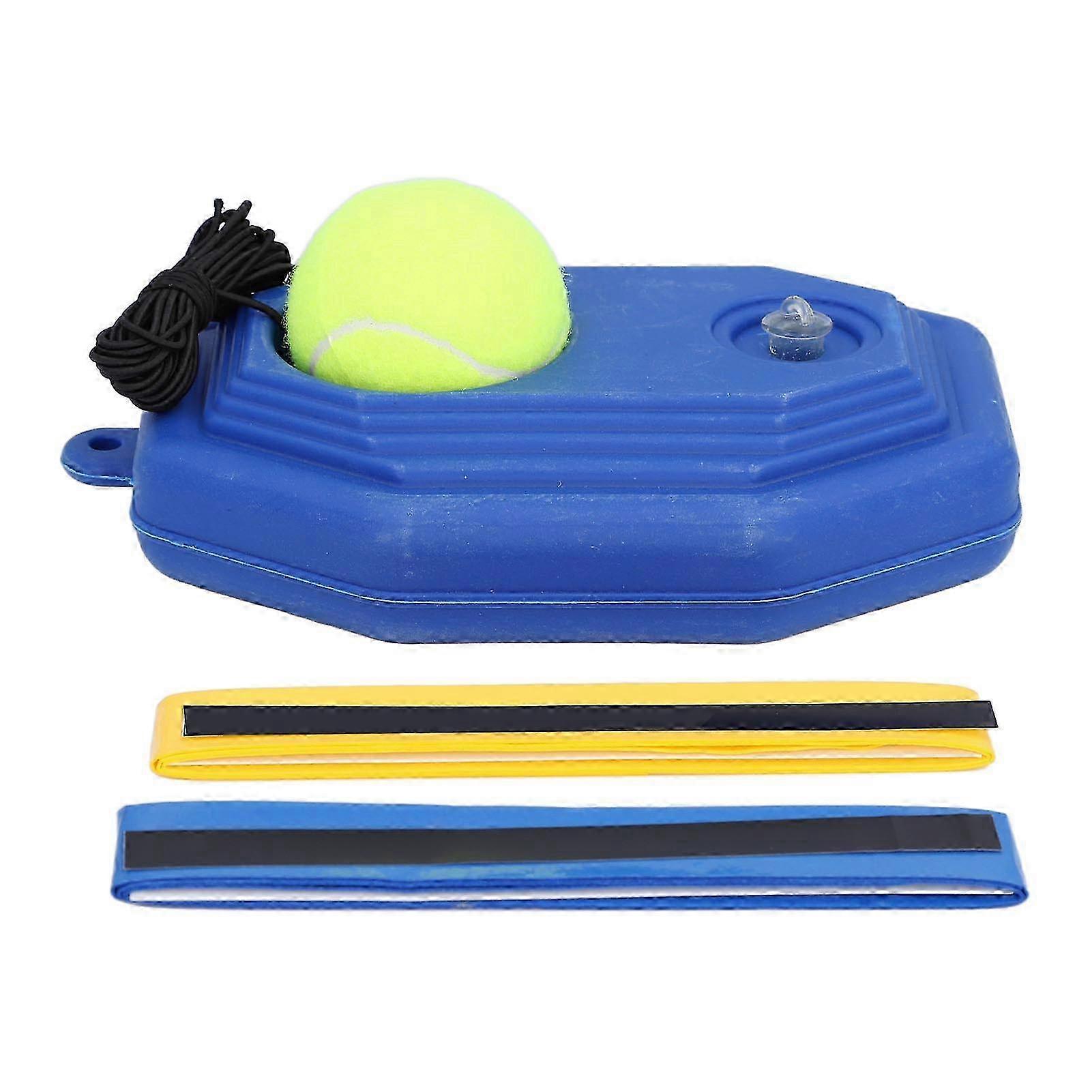 Portable Tennis Trainer with Rebound Ball for Self-Practice, Efficient Solo Training Tool
