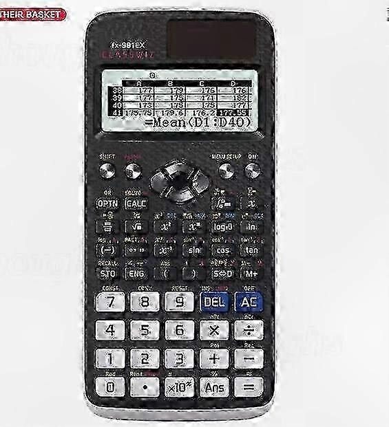 FX-991EX ClassWiz Advanced Scientific Calculator - 552 Functions for Students & Professionals, High-Precision