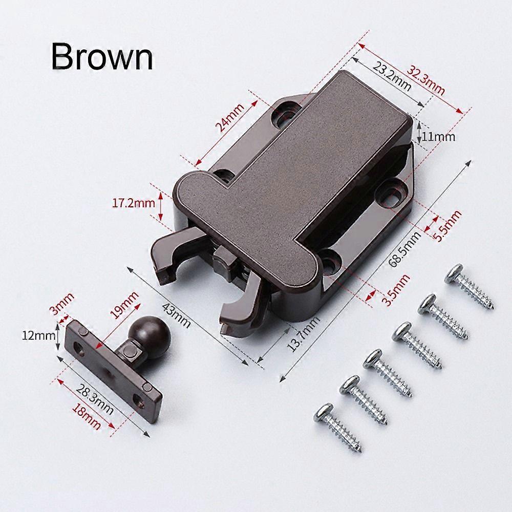 Panel Opener Closer Cabinet Catches Cabinet Pulls Catches Door Bouncer Self Lock   Push To Open