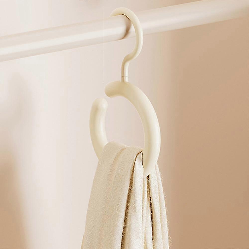 Rotatable Bedroom Scarf Racks Multifunctional Storage Hook New Round Scarf Tie Display Rack