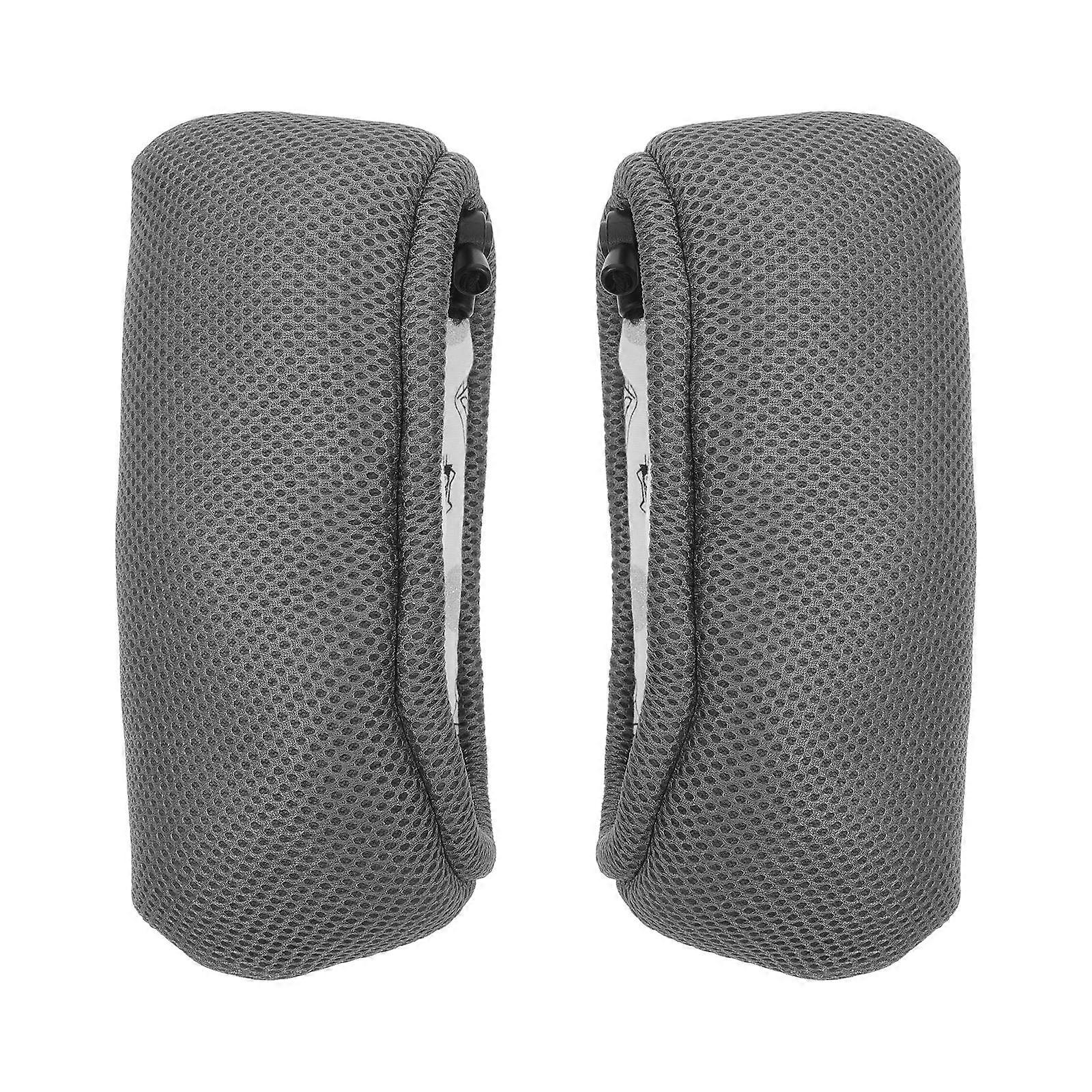 Crutch Armpit Pads Underarm Pads for Rehabilitation Grey Material Decrease Pressure Feature 1 Pair