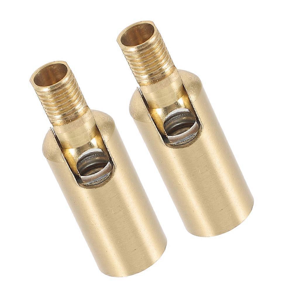 Wanxiangtou Copper Sloped Ceiling Adapter for Wall Lamp Adjustable Angle 2Pcs