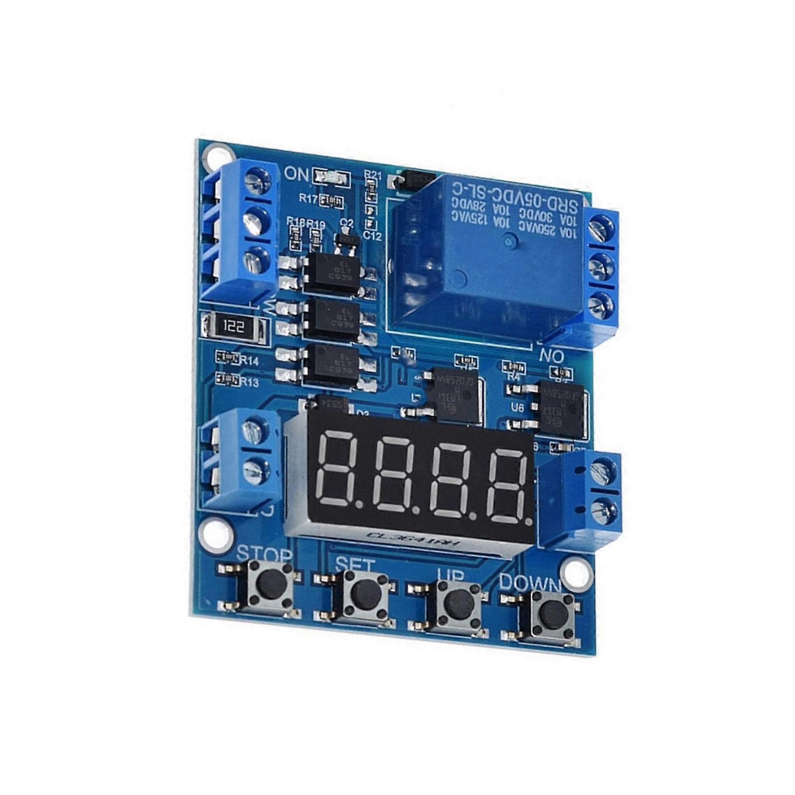 Module Time Delay Module OFF/ON Switcher Timing Cycle 9999 Minutes Board For Automation Industrial Accessories Multicolor